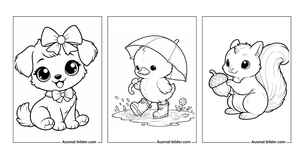 Tiere Ausmalbilder
