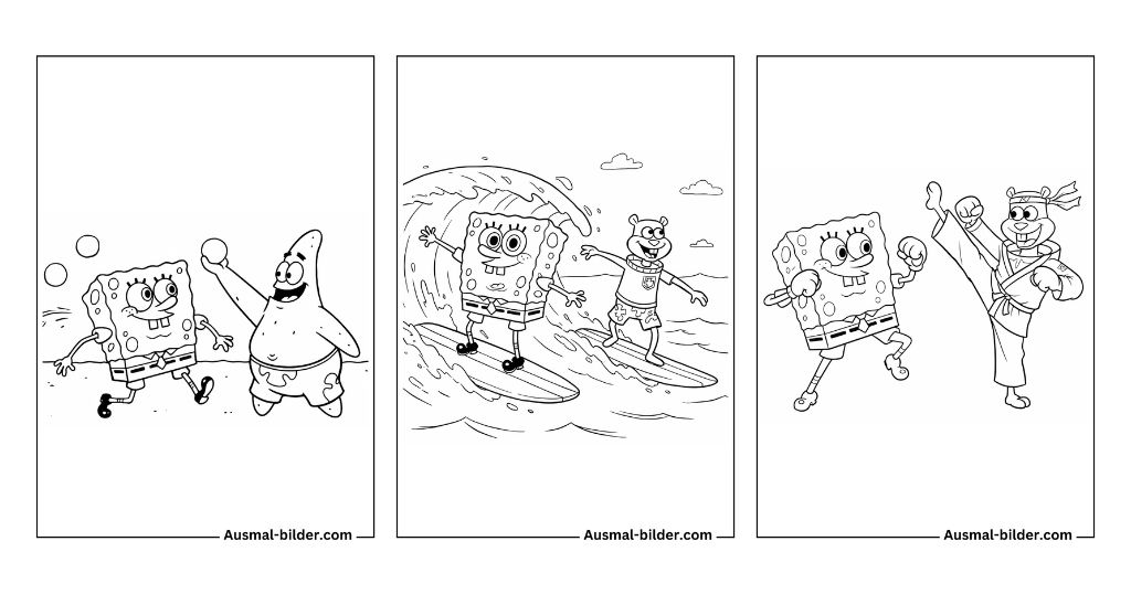 SpongeBob Ausmalbilder