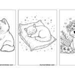 Katzen Ausmalbilder