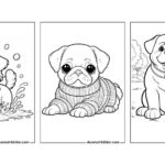 Hunde Ausmalbilder